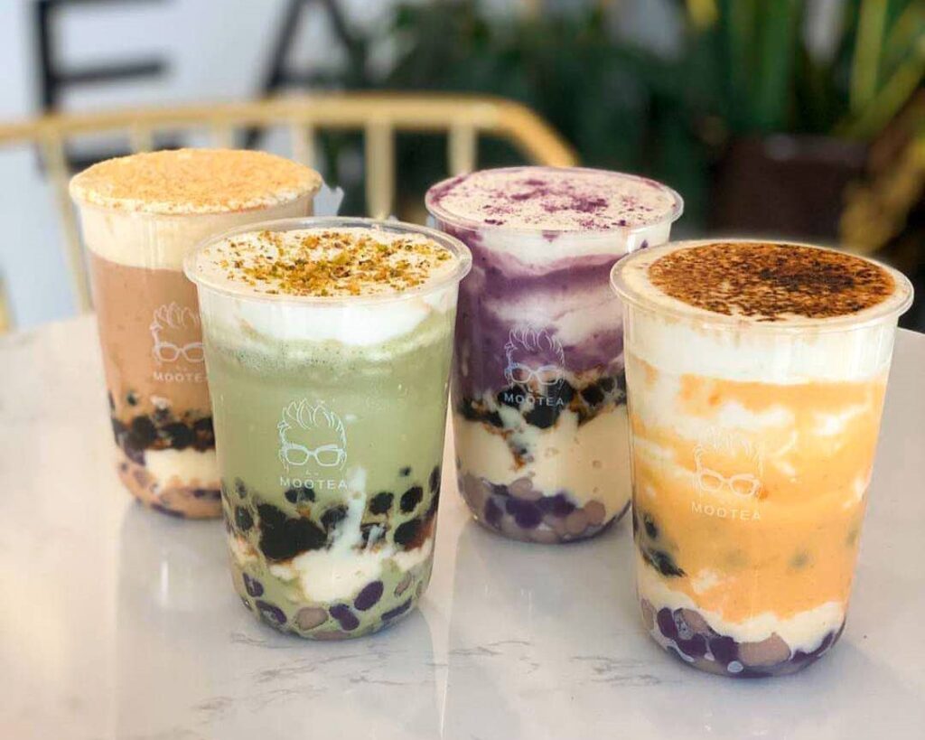 moo tea bubble tea drinks