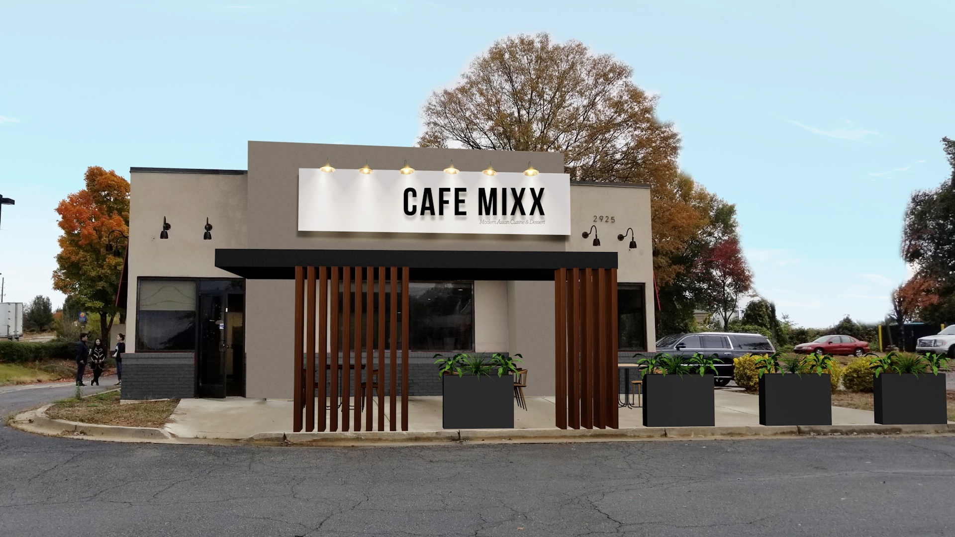 cafe mixx exterior 
