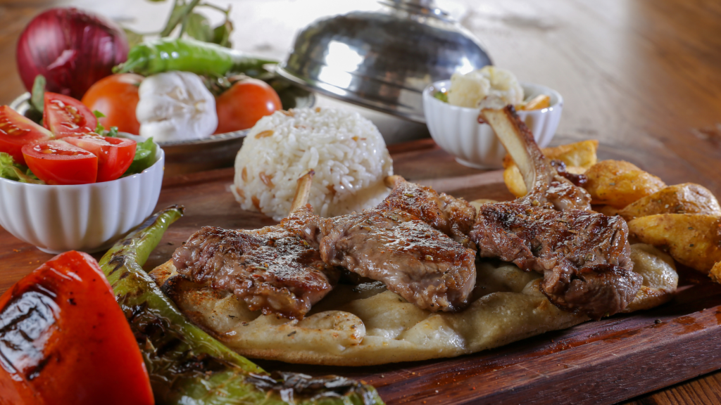 Image of barbeque spread