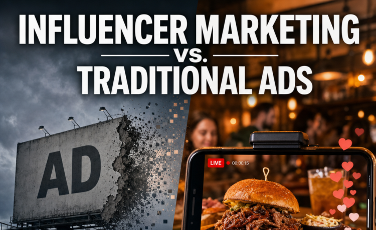 Infiuencers vs paid ads